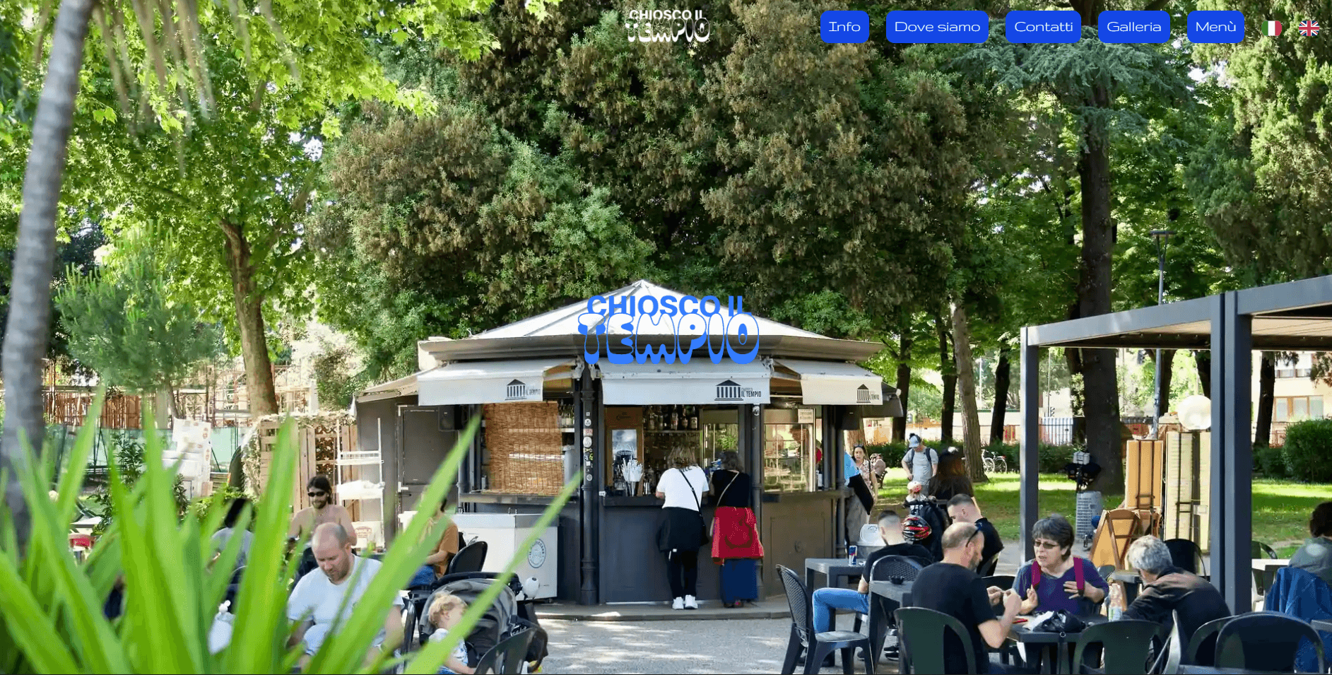 Chiosco Il Tempio — website preview